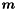 $ \boldsymbol m $