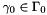 $ \gamma_0 \in \Gamma_0 $